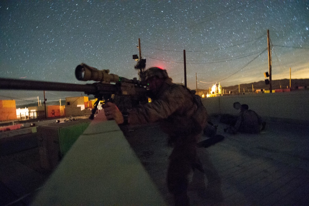 Brave Rifles Soldiers clear village