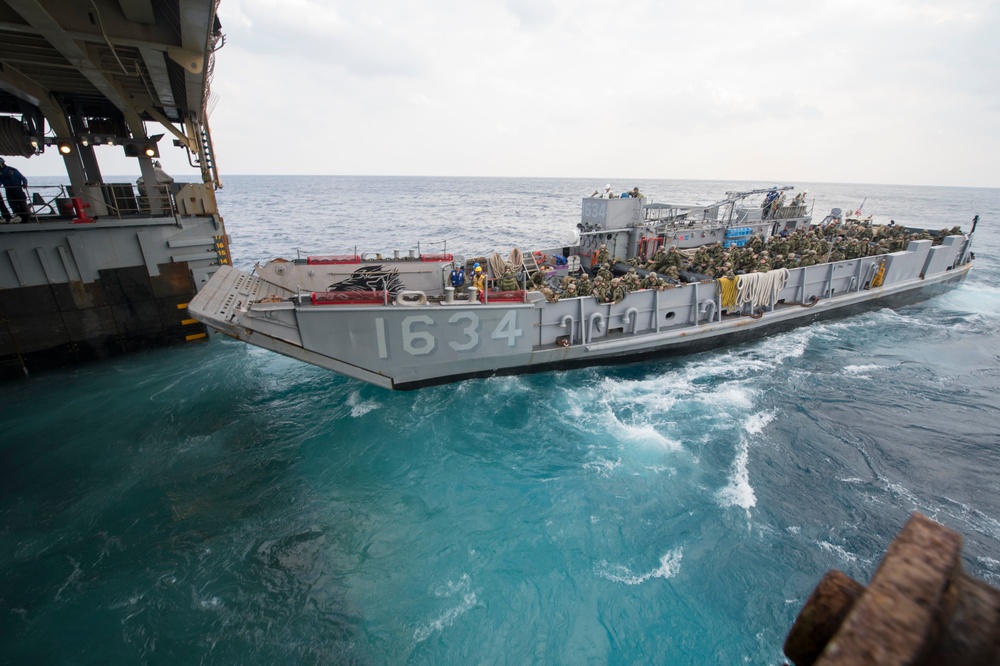 USS Germantown operations