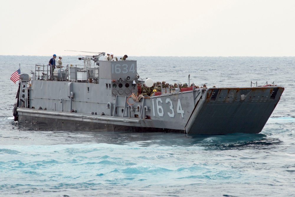 USS Germantown operations