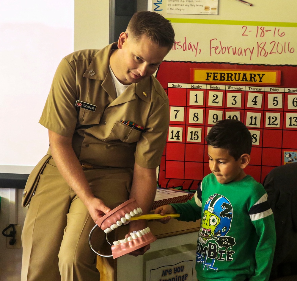 MCAS Yuma’s Dental Clinic Celebrates National Children’s Dental Health Month