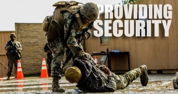 Providing Security: Marines with 2nd LEB conduct site security operations