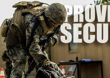 Providing Security: Marines with 2nd LEB conduct site security operations