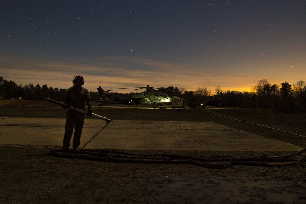 Sustaining the fight, even at night