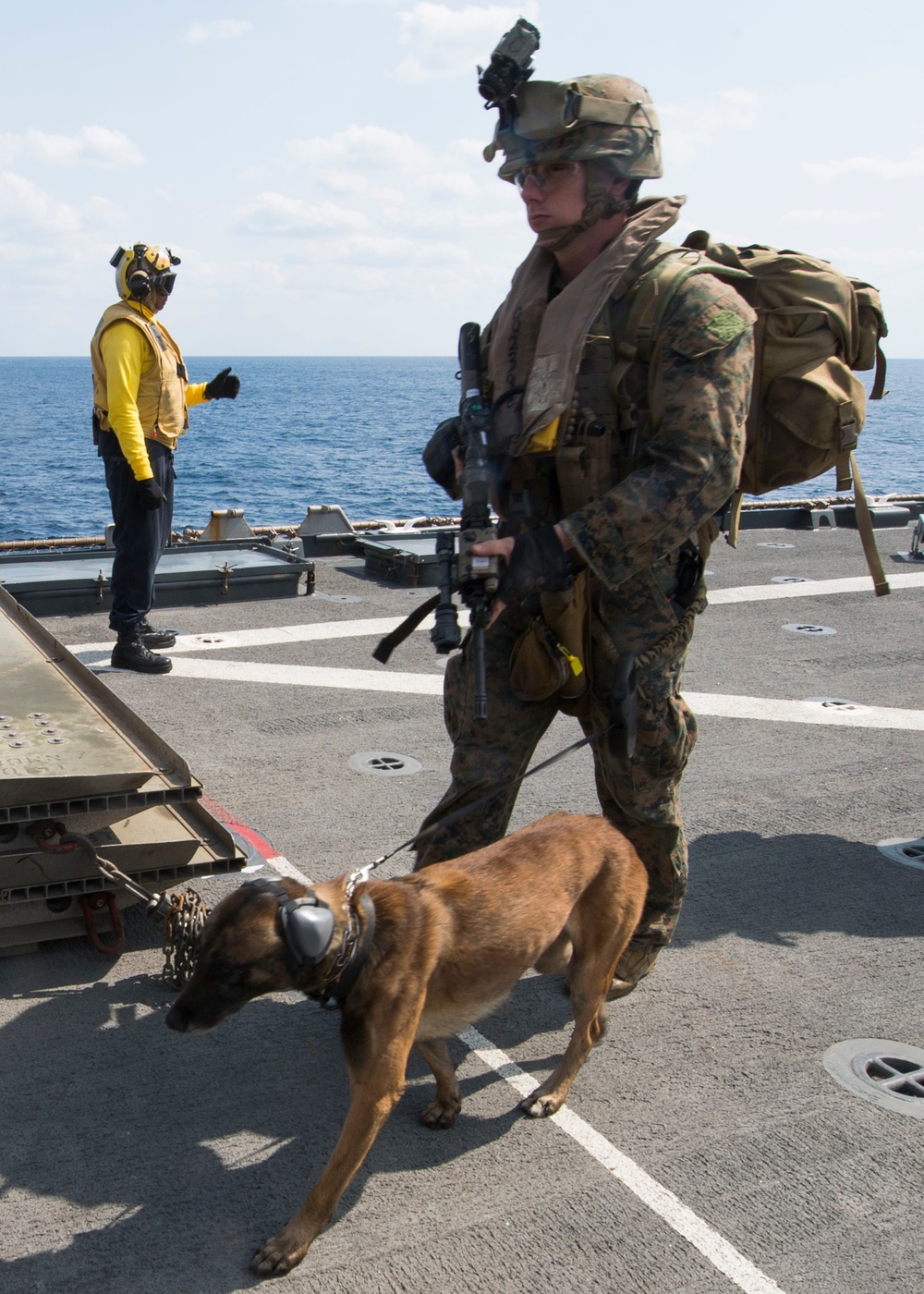 USS Germantown operations