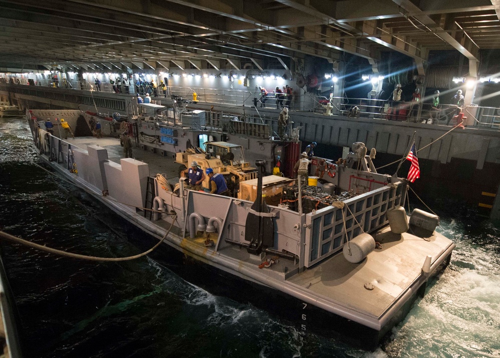 USS Germantown operations