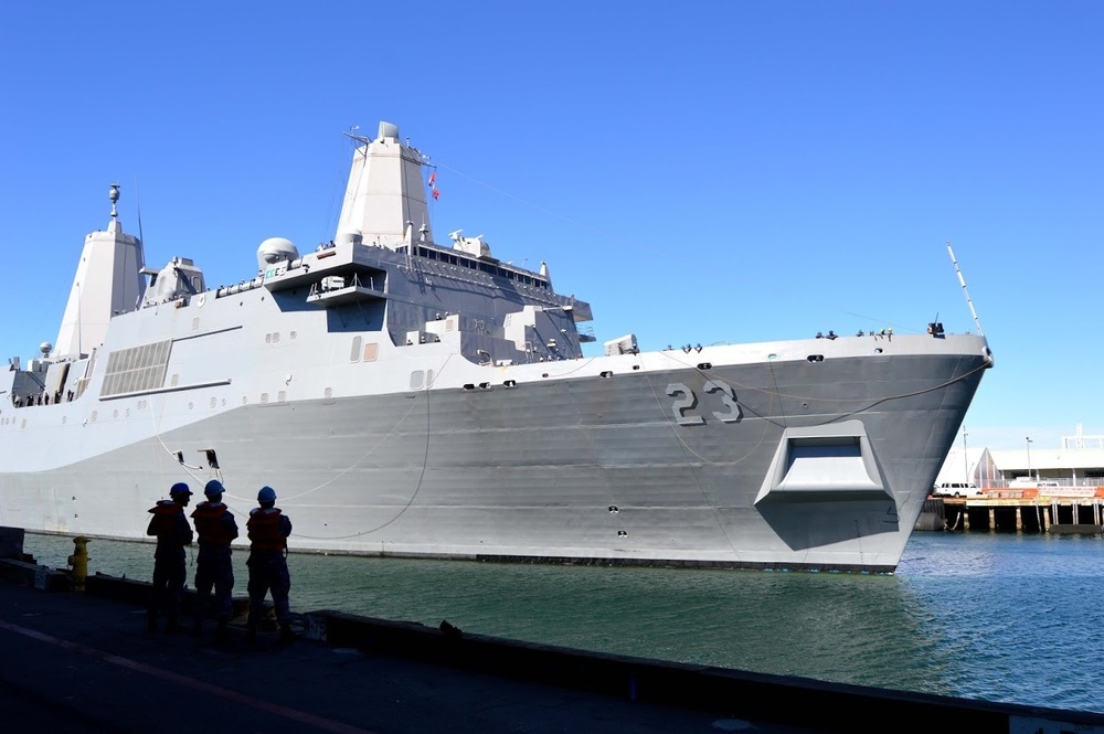 USS Anchorage operations