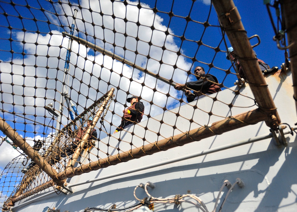 USS Blue Ridge operations