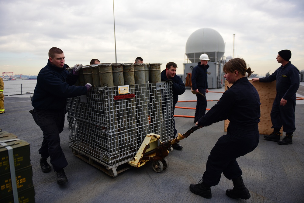 USS Blue Ridge operations