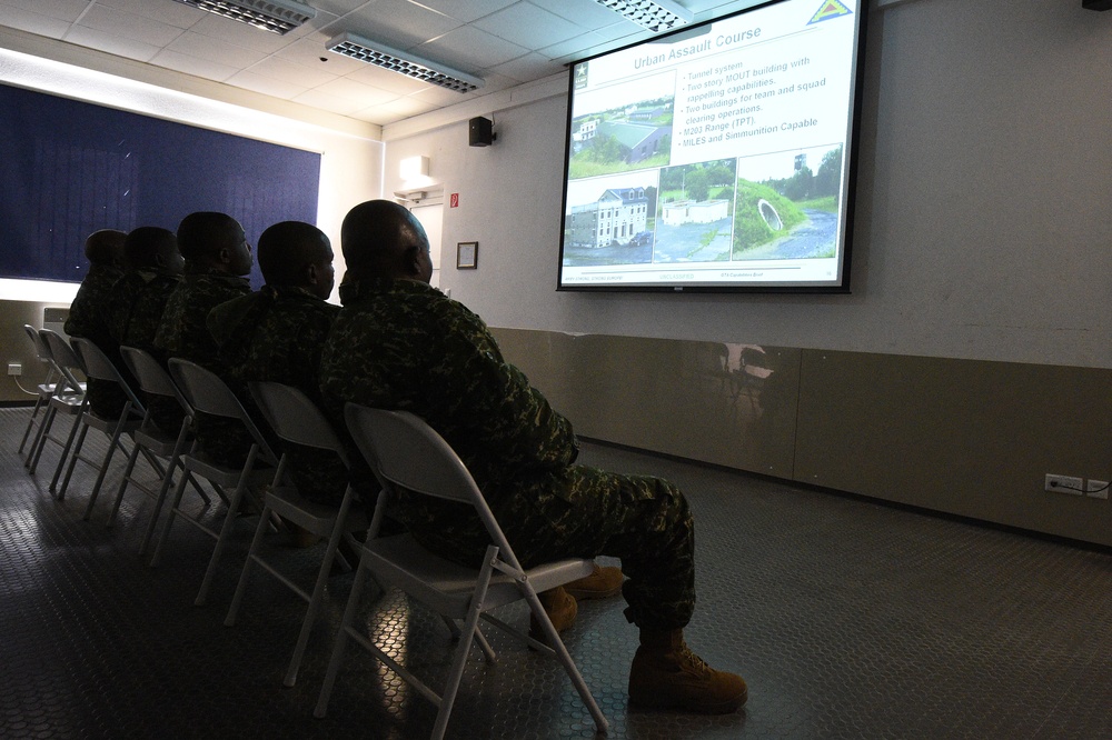 Uganda People's Defense Force visits 7th Army JMTC