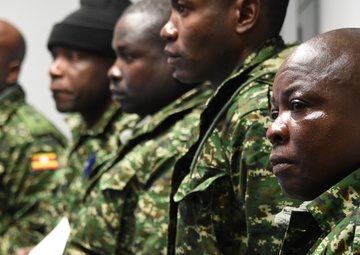 Uganda People's Defense Force visits 7th Army JMTC