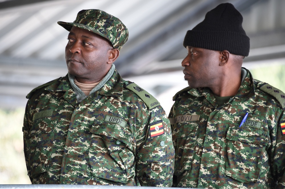 Uganda People's Defense Force visits 7th Army JMTC