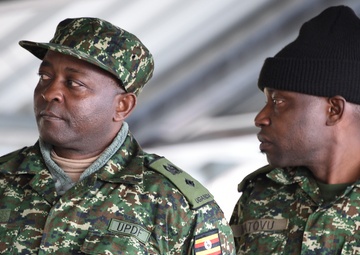 Uganda People's Defense Force visits 7th Army JMTC