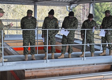Uganda People's Defense Force visits 7th Army JMTC