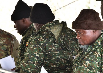 Uganda People's Defense Force visits 7th Army JMTC
