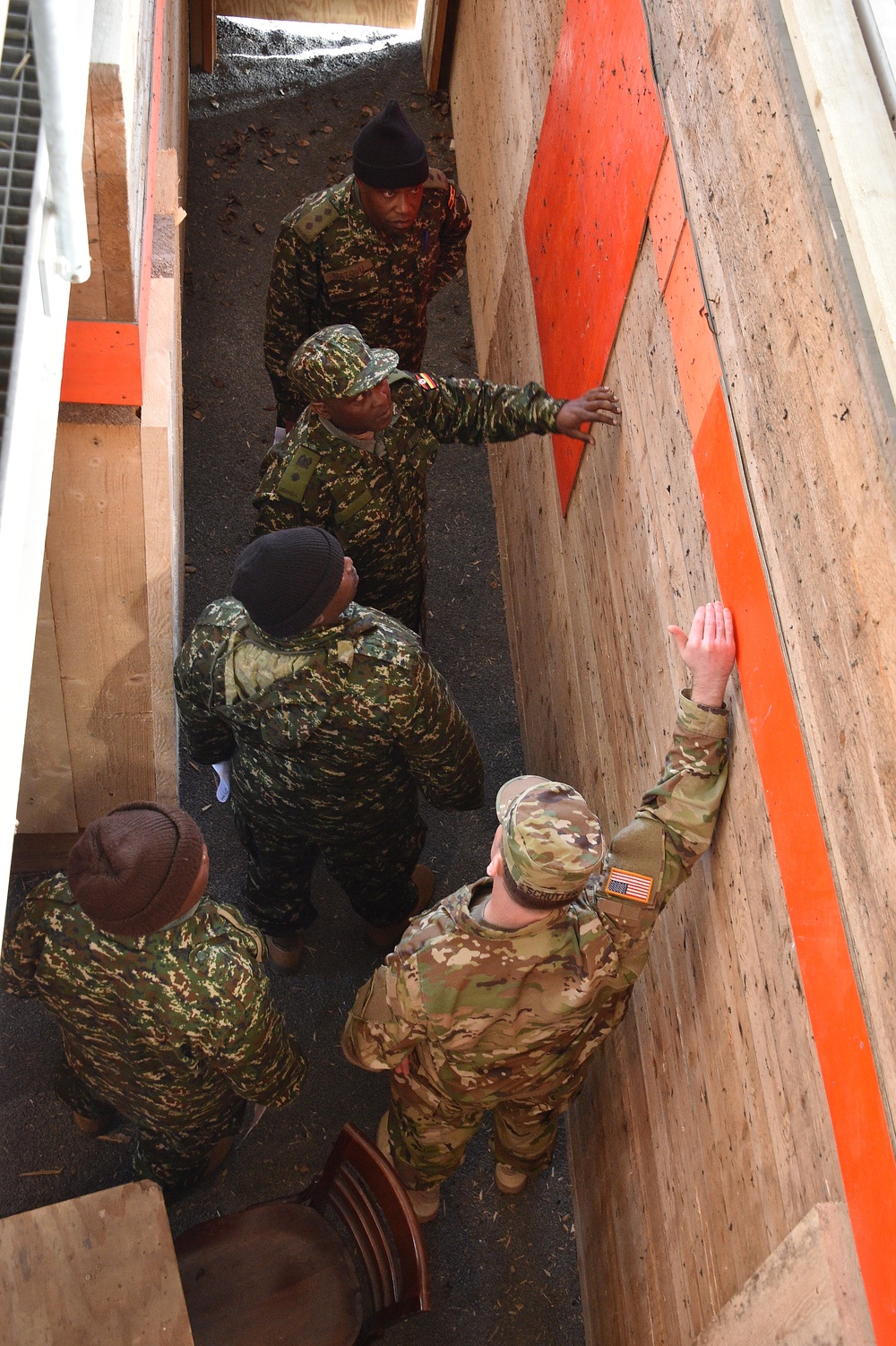 Uganda People's Defense Force visits 7th Army JMTC