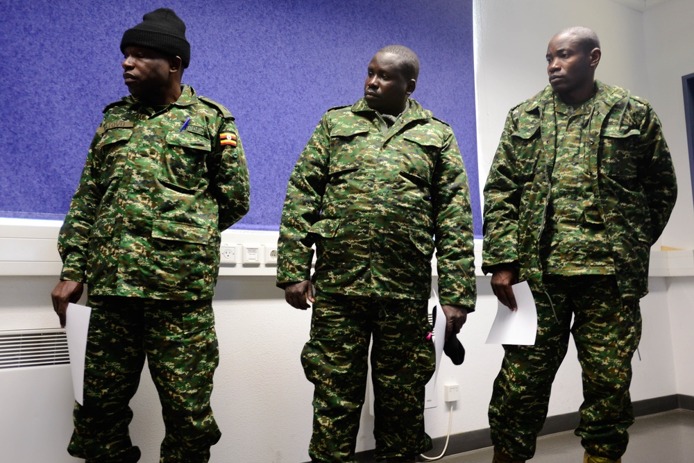 Uganda People's Defense Force visit to Grafenwoehr Shoot House