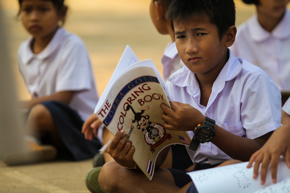 Cobra Gold 2016: Ban Cham Kho School Site Dedication