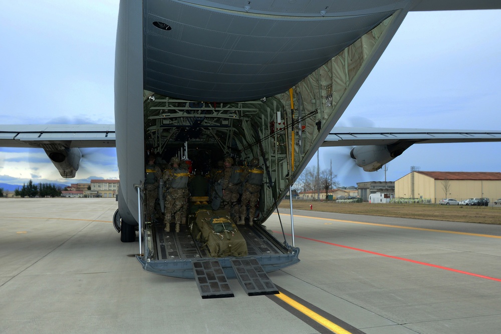 Airborne operation Feb. 16, 2016