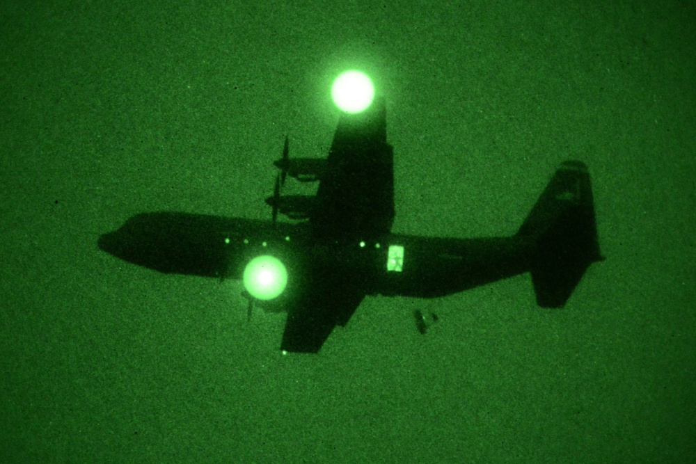 Night airborne operation Feb. 16, 2016