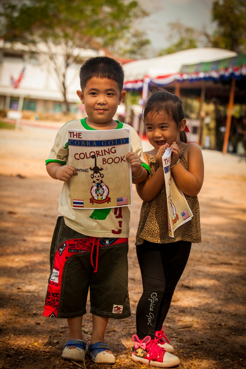 Cobra Gold 2016: Ban Cham Kho school dedication ceremony