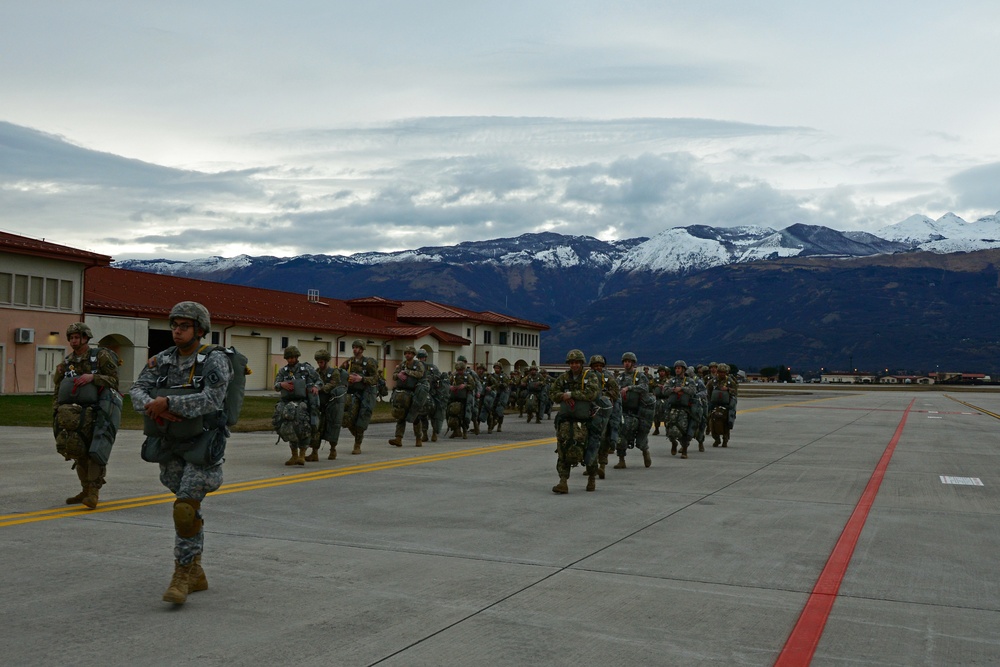 Airborne operation Feb. 16, 2016