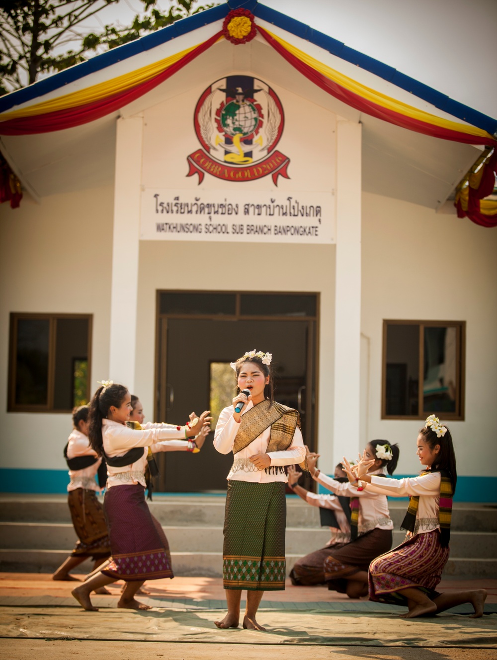 Cobra Gold 2016: Wat Khun Song school dedication ceremony