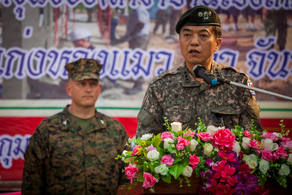 Cobra Gold 2016: Wat Khun Song school dedication ceremony