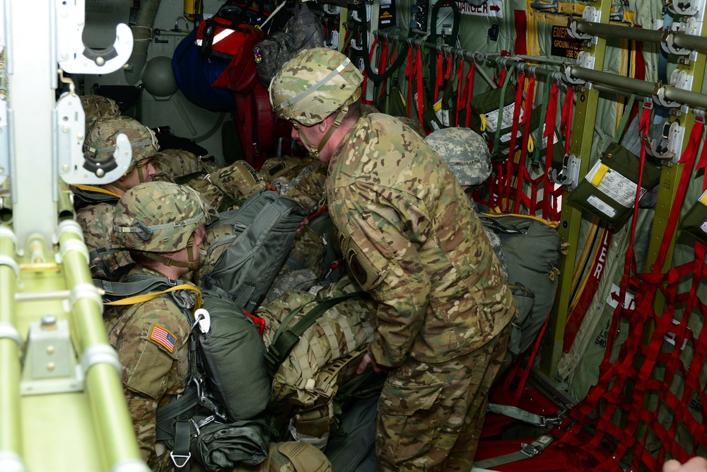 Airborne operation Feb. 16, 2016