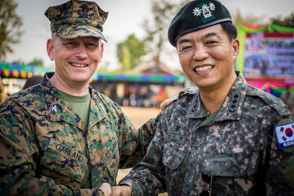 Cobra Gold 2016: Wat Khun Song school dedication ceremony