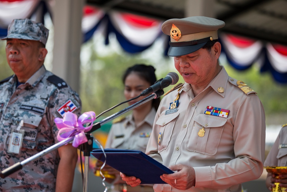 Cobra Gold 2016: Dedication Ceremony in Rayong