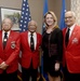 Tuskegee Airmen with Secretary James