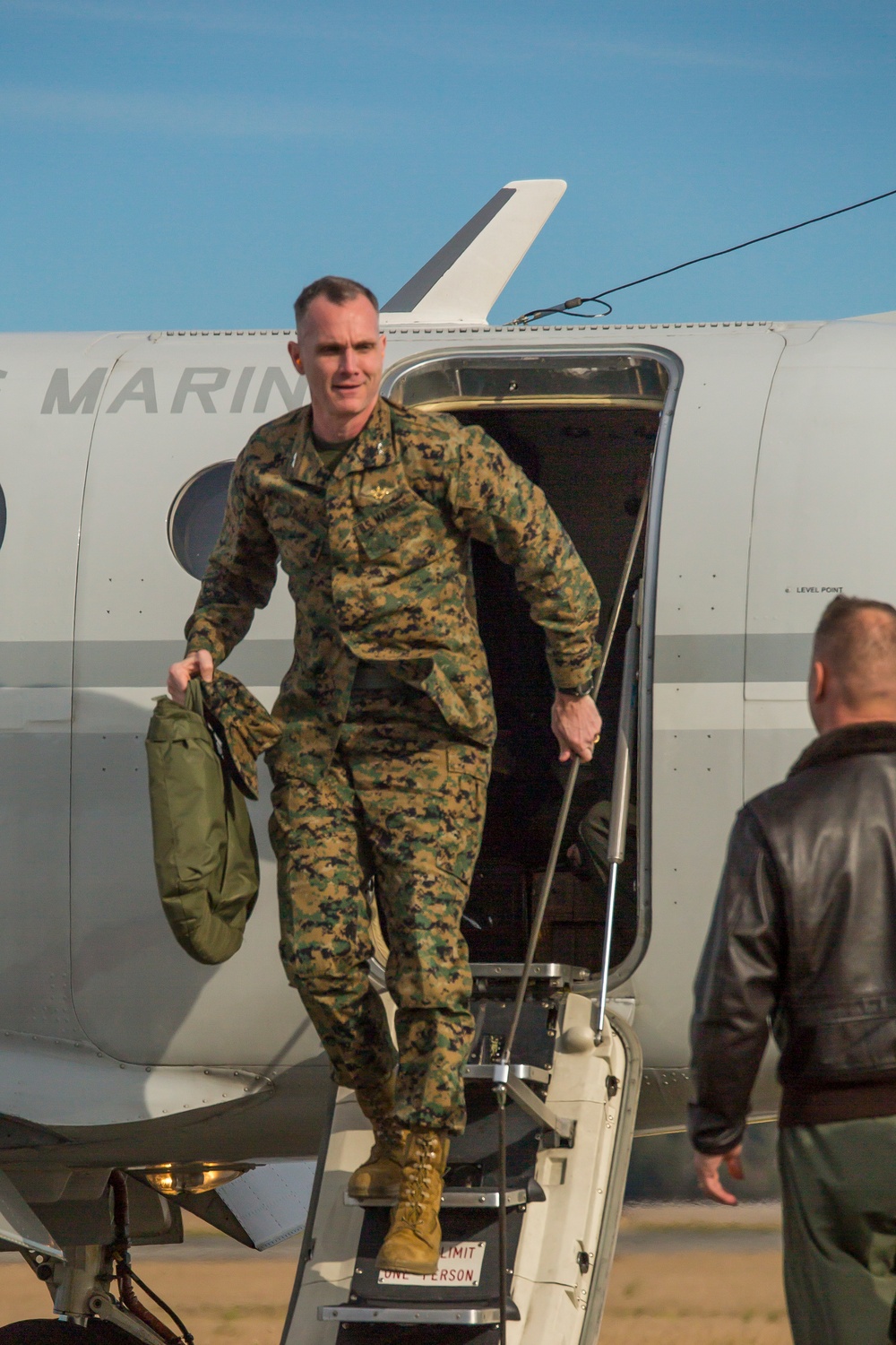 2nd MAW Commanding General visits MCAS Beaufort