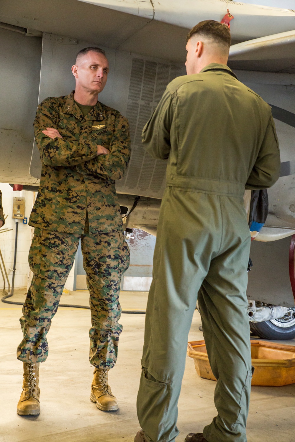 2nd MAW Commanding General visits MCAS Beaufort