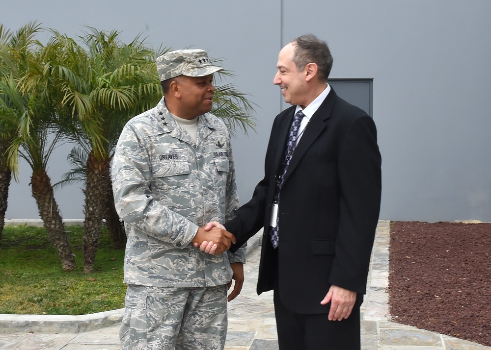 SMC Commander visits Millennium Space Systems