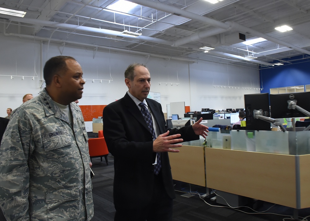 SMC Commander visits Millennium Space Systems
