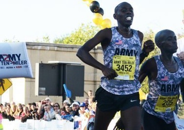 Army's Chelimo wins Portland 3K in world-pace time