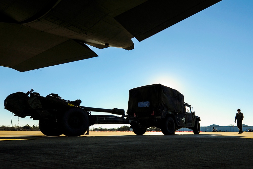 Howitzer on a Herc