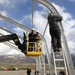 United States Special Operations Command’s D-Cell builds arches for a California Medium Shelter System