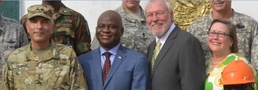 Michigan National Guard, Armed Forces of Liberia Soldiers construct new buildings at EBK