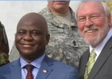 Michigan National Guard, Armed Forces of Liberia Soldiers construct new buildings at EBK