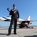 Thunderbird lands at Robins for site visit