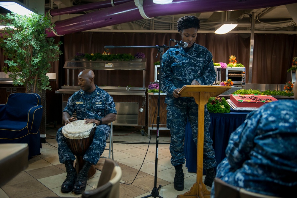 USS Carl Vinson celebrates Black History Month