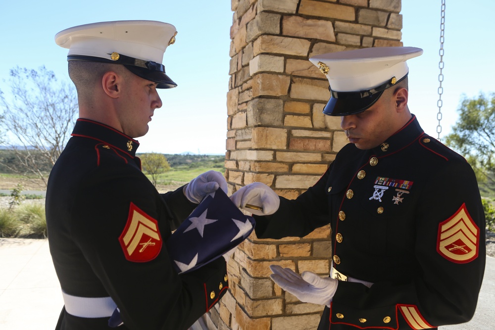 Marines take pride in honoring the fallen