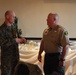 General Banta Hosts Luncheon for Guests from Vista