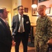 General Banta Hosts Luncheon for Guests from Vista