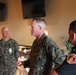 General Banta Hosts Luncheon for Guests from Vista