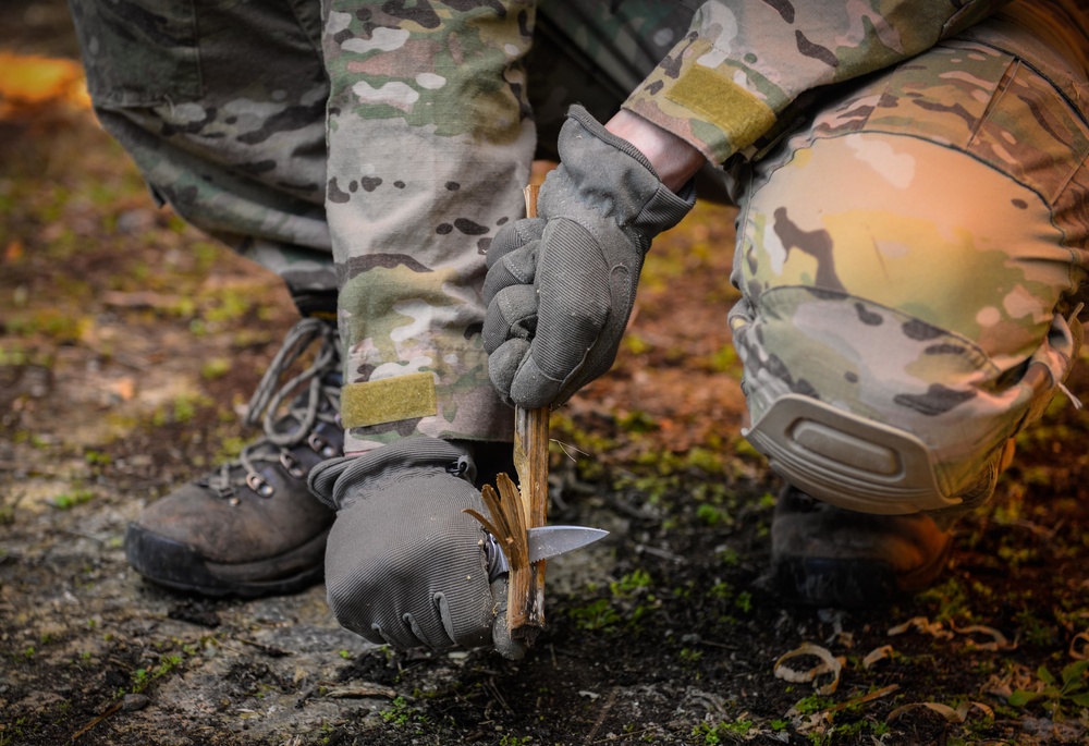 US, Japanese Airmen conduct survival training during Cope North 16