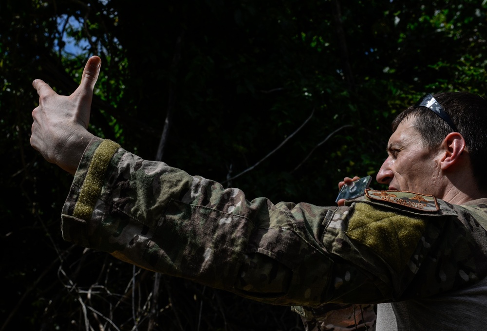 US, Japanese Airmen conduct survival training during Cope North 16