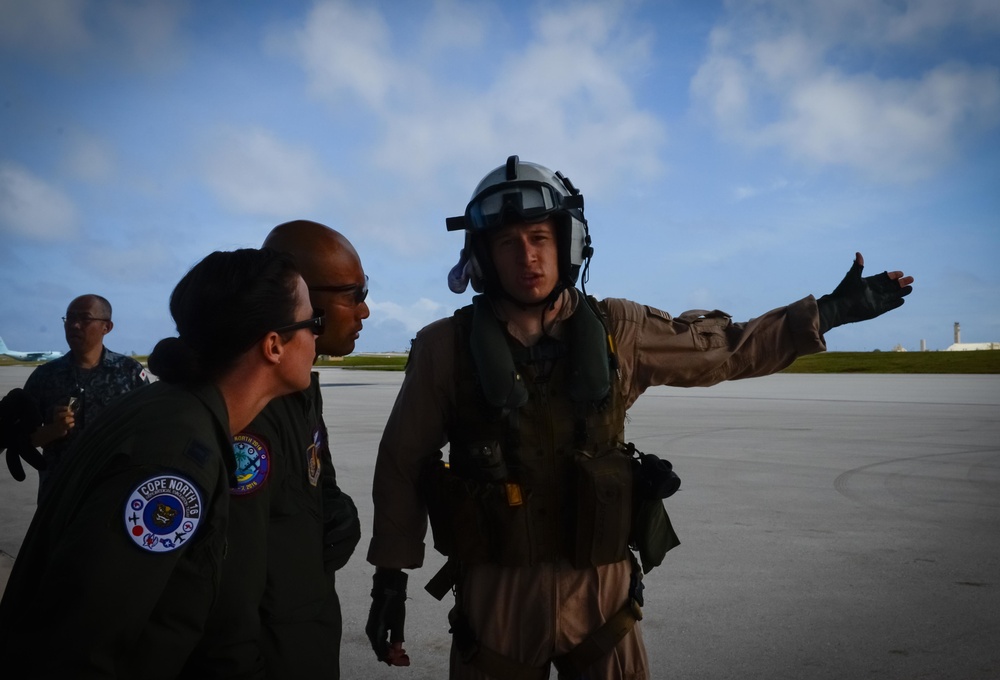 Aeromedical crews conduct patient transfer during Cope North 16