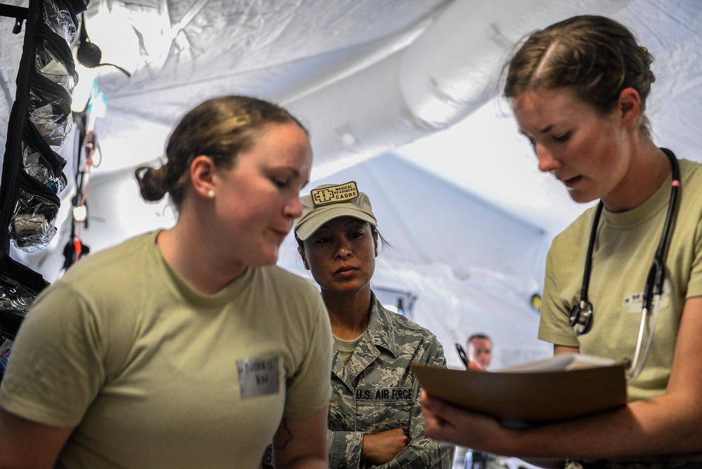 International medical team conducts aeromedical evacuation exercise during Cope North 16